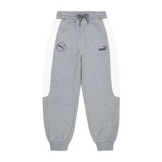 푸마키즈 컬러블럭 기모 조거팬츠-PK54PD303