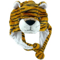 귀여운 동물 모자 코스프레 할로윈 크리스마스, 1개, 귀여운동물모자 - 호랑이