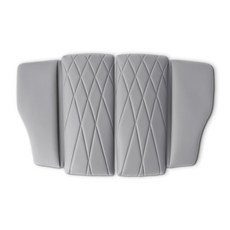 크레이지몬스터 디올뉴 팰리세이드 LX3 콘솔쿠션 팔쿠션, 라이트 그레이 (1P), 팰리세이드 LX3 팔쿠션 7인승-양문형, 1개