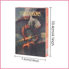 女巫卡塔牌屋 Star Dragan oracle 星龍神諭卡 33張牌 命運遊戲的神話占卜家庭塔羅牌 nait, 星龍神諭
