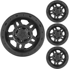 RC 타이어 장난감 모델 Axial SCX10 Wraith Capra RR10 Traxxas TRX4 D90용 4개 세트 110 카 22 휠 허브 림, RC 타이어 장난감 모델 Axial SCX10 Wrai