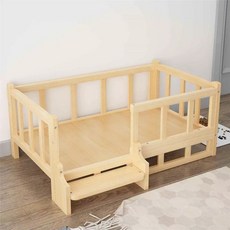 강아지집 원목 애견하우스 선반형(계단) 그레이 S 중형견집 DIY, X. 싱글 레이어 럭셔리 누드 침대, B. 456010, 1개, 1개