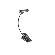 K&M K nig & Meyer 12247.000.555 음악 스탠드 라이트 T-Model 8 LED FlexLight | 조절 가능한 밝은 램프 스탠드/테이블/트레이/책에 클립, T Model FlexLight, 1개, 상세페이지 참조