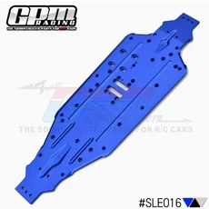 RC 모델 옵션 부품 오일 쇼크 섀시 앞 범퍼 차동 메커니즘 GPM Traxxasrc 1/8 4WD SLEDGE 몬스터 트럭95, 13 라벤더