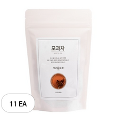 청년농원 저온가공 모과차 삼각티백, 50개입, 11개, 2g