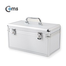 컴스 HDD 케이스 3.5x8 2.5x6 잠금장치 실버 310 x 170 x 165 mm KS986, 1개