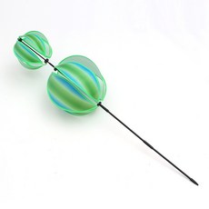 대형 바람개비 야외 정원 마당 장식 캠핑 소품 115cm 그린