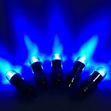 10-50개 풍선 배터리 비 깜박이 미니 LED 조명 종이불 꽃 파티 방수 잠, 20pcs, blue