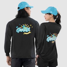 남자 여자 래쉬가드 긴팔 수영복 오버 루즈핏 스윔 비치웨어 빅사이즈 상의 자외선 차단