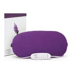 e-warmer USB薰衣草蒸氣熱敷眼罩 四檔調溫定時 全棉可拆洗 紫色, 1個