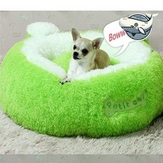 강아지방석쿠션 부드러운 커버 그린 애견 고양이 방석 대형, 그린M, 상세설명 참조, 그린M