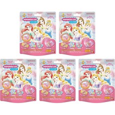 대량구매 5개 빗쿠라타마고 프린세스 샤카샤카 캡슐 머리끈 오렌지향 탄산바스볼