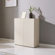 비브라토 템바보드 700 슬림수납장 거실 틈새 수납장, 아이보리(HBED07WIC)