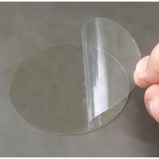 원형 겔패드흡착식 거치대 보조 흡착판 차량용 데시보드, 1개, 투명
