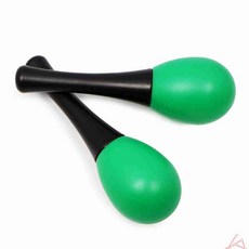 유아 리듬악기 마라카스 교구 세트 소근육발달, 그린