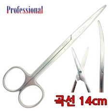 메젬바움 가위 곡선 14cm 멧젬 메젠바움 Metzembaum, PC.37.14(곡선 14cm), 1개