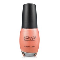 코나드 국내생산 컬러 매니큐어 10ml 자연건조 메니큐어 레귤러 폴리쉬 탑코트 베이스코트, 피치펄, 1개