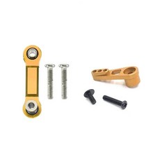 원격 제어 자동차 조향 기어 풀로드 암, 4. 77 Golden, 1개