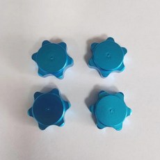 알루미늄 휠 허브 너트 커버 부품, 1. Blue, 1개