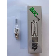 BECbest 燈泡 120V 100W 日本製造 適用於多種影音設備, 1個, E11／黃光