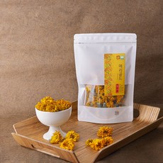 [해담는집]유기농 메리골드 꽃차 50g/건조차/생화/식용꽃, 1개