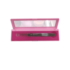 皇冠 職業級不鏽鋼粉刺夾 (彎款), 1, 無