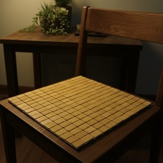 마메 시원한 대나무 마작방석, 우드