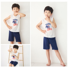 어벤져스 남아 리안 민소매상하세트