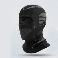 JDUDS 秋冬機車保暖面罩 滑雪面罩 雪地面罩 保暖頭套, 黑灰