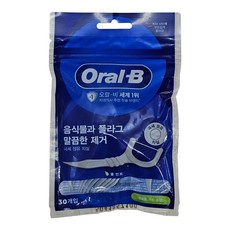 오랄비 일회용 치실, 30개입, 1개