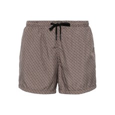 딸리아또레 기하학 프린트 스윔 쇼츠, 브라운계열