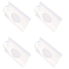 아기 물티슈 케이스 여행용 홀더 물티슈를 촉촉하게 유지하는 물티슈 홀더 케이스 세트 휴대용 여행 및 리필 가능한 디스펜서 용기 기저귀 물티슈 홀더 물티슈 홀더 4개, 아기 물티슈 케이스 여행용 홀더, 물티슈를 촉촉하게 유