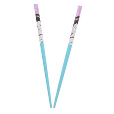 18.4cm(7.25인치) 중국 여성 프린트 우드 헤어 스틱 2개 세트 - 청록색