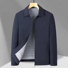 남성 봄자켓 점퍼 중년 아버지자켓 간절기 데일리 아우터 가벼운 남성재킷 출근룩 남자코디 편한 캐주얼 외투