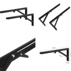 벽선반고정 철물자재 벽고정 접이식 선반대 벽받침 2p 50cm 79000EA 1EA, 본상품