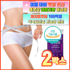 효과빠른 다이어트 슬림핏 뱃살 체지방감소 장건강 원활한 배변 프로바이오틱스 100억 생유산균 식약처 기능성 인증, 2박스, 60정