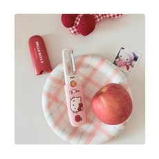 2종류채칼일체형 산리오캐릭터감자칼 휴대하기좋은사이즈 4종, 1개, 헬로키티