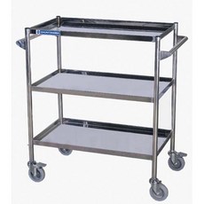 천양사 다용도카트 CY-4027 핸들 3단 소 750X450X900mm 조작편의 이동성 기동력