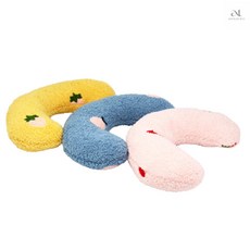 애나투 펫 쿠션 애견 애묘 전용 수면 베개 1개 반려동물침대 반려동물용품 포근한베개, 핑크