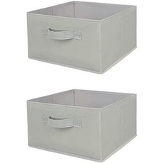 걸이 선반 옷장 수납 정리함 탈착식 서랍 스웨터 침실 라이트 그레이용 양말 속옷 2개, Light Grey-d