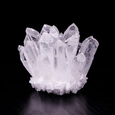 奢尚匯品 天然水晶簇 礦物晶體擺件, 白水晶簇,200-300克重（送底座）