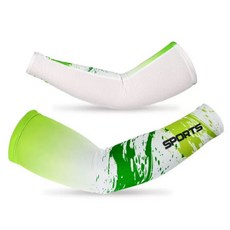 冰絲防曬袖套 抗UV 防曬袖套 防紫外線 袖套 冰爽 騎車袖套 單車袖套 登山袖套 開車袖套 機車袖套 日常防曬 S07, 綠(男款,噴墨款) - S07, 1個