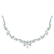 의류리폼 핫픽스 모티브 neck-018, Silver, 1개