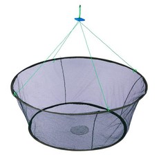 대형어망 그물 대형 낚시 어망 뜰망 바다 민물 통발 메쉬 어업 새우, 지름 80 바닥 60 (10팩 미끼+사은품)