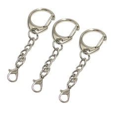 열쇠고리 10pcs, 1개, C고리