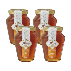 Attiki 아티키 그리스 포레스트 피노 감로꿀 홈쇼핑 꿀, 4개