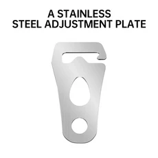 1-20개 차양 스트럿 미끄럼 방지 스테인리스 스틸 고정 버클 야외 바람줄 버클 조절 로프 액세서리, 07 1 Pack