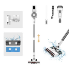 최신형 틴도우 차이슨 무선 청소기 BLDC 흡입력 좋은 진공청소기 +물걸레 기트+다양한 구성품, 화이트, V07 (대용량배터리/3가지헤드 풀구성품)