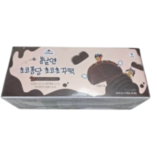 [여수언니] 봄날엔 초코퐁당 초코초꾸떡 (70 g x 6개입), 1박스, 420g
