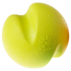 West Paw Jive耐咬玩具球 狗玩具 美國製造 安全無毒 可回收 浮水 保固一年, 藍色、綠色、橘色, 1個